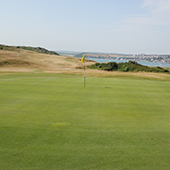 9th hole at St Enodoc GC